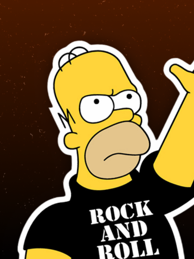 5 momentos rock n’ roll nos Simpsons